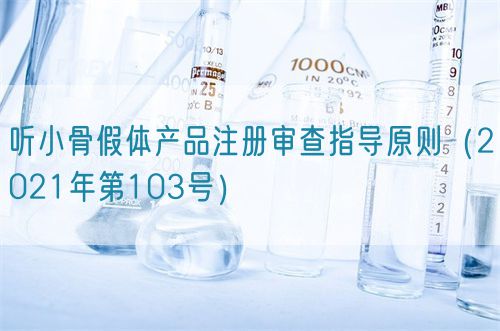 聽小骨假體產(chǎn)品注冊(cè)審查指導(dǎo)原則（2021年第103號(hào)）(圖1)