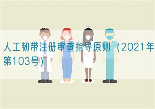 人工韌帶注冊審查指導原則（2021年第103號）(圖1)